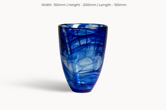 Contrast Vase Blue